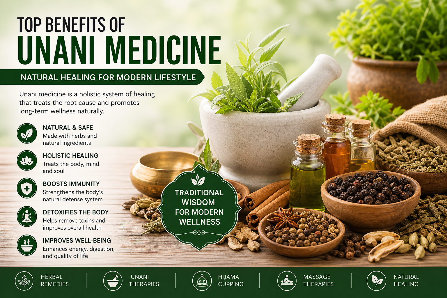 Benefits of Unani Medicine for a Healthy Life